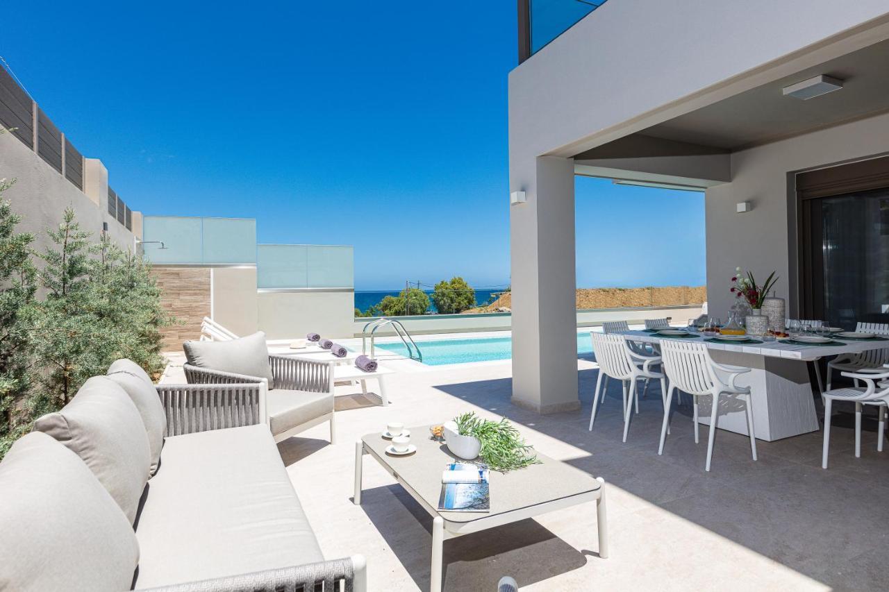 Lagoon Seaside Villa, Sumptuous Retreat,By Thinkvilla Pánormos المظهر الخارجي الصورة