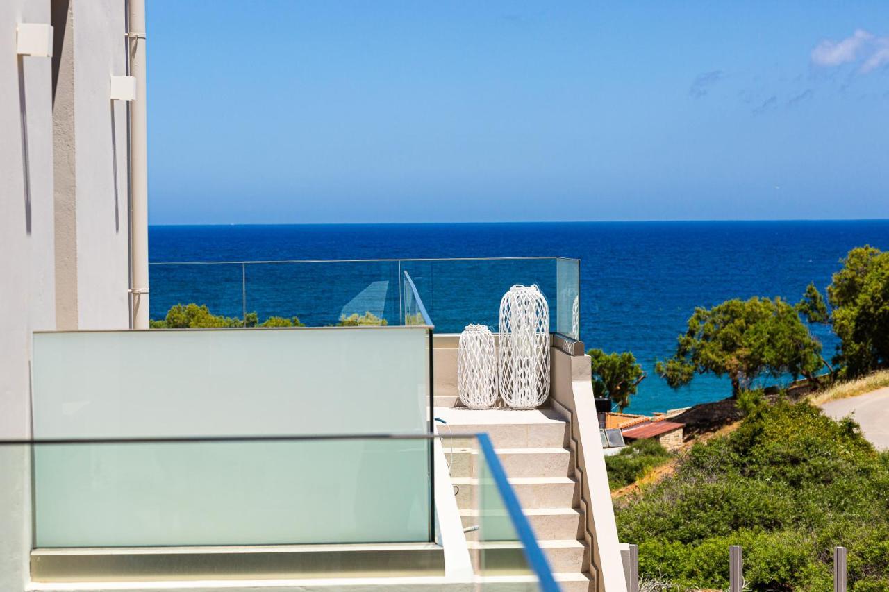 Lagoon Seaside Villa, Sumptuous Retreat,By Thinkvilla Pánormos المظهر الخارجي الصورة