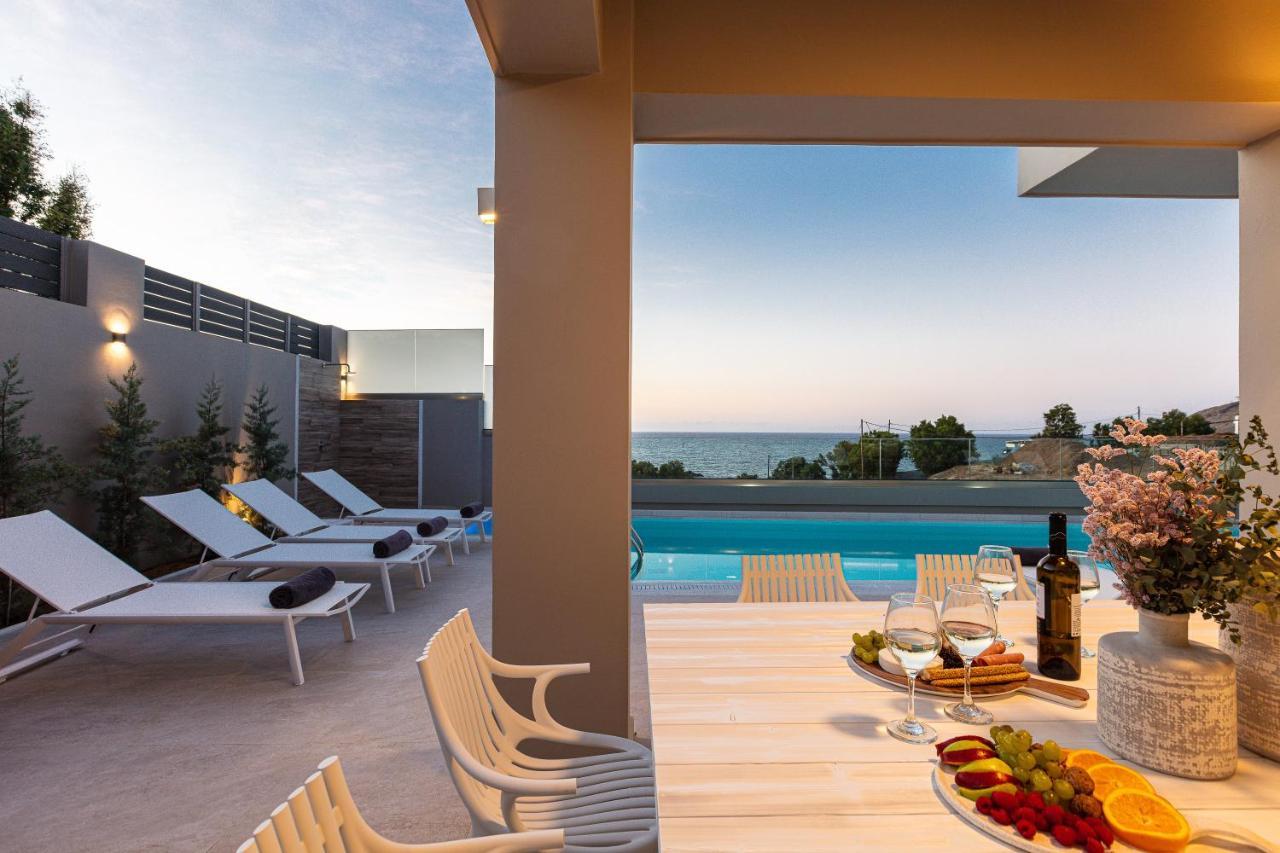 Lagoon Seaside Villa, Sumptuous Retreat,By Thinkvilla Pánormos المظهر الخارجي الصورة