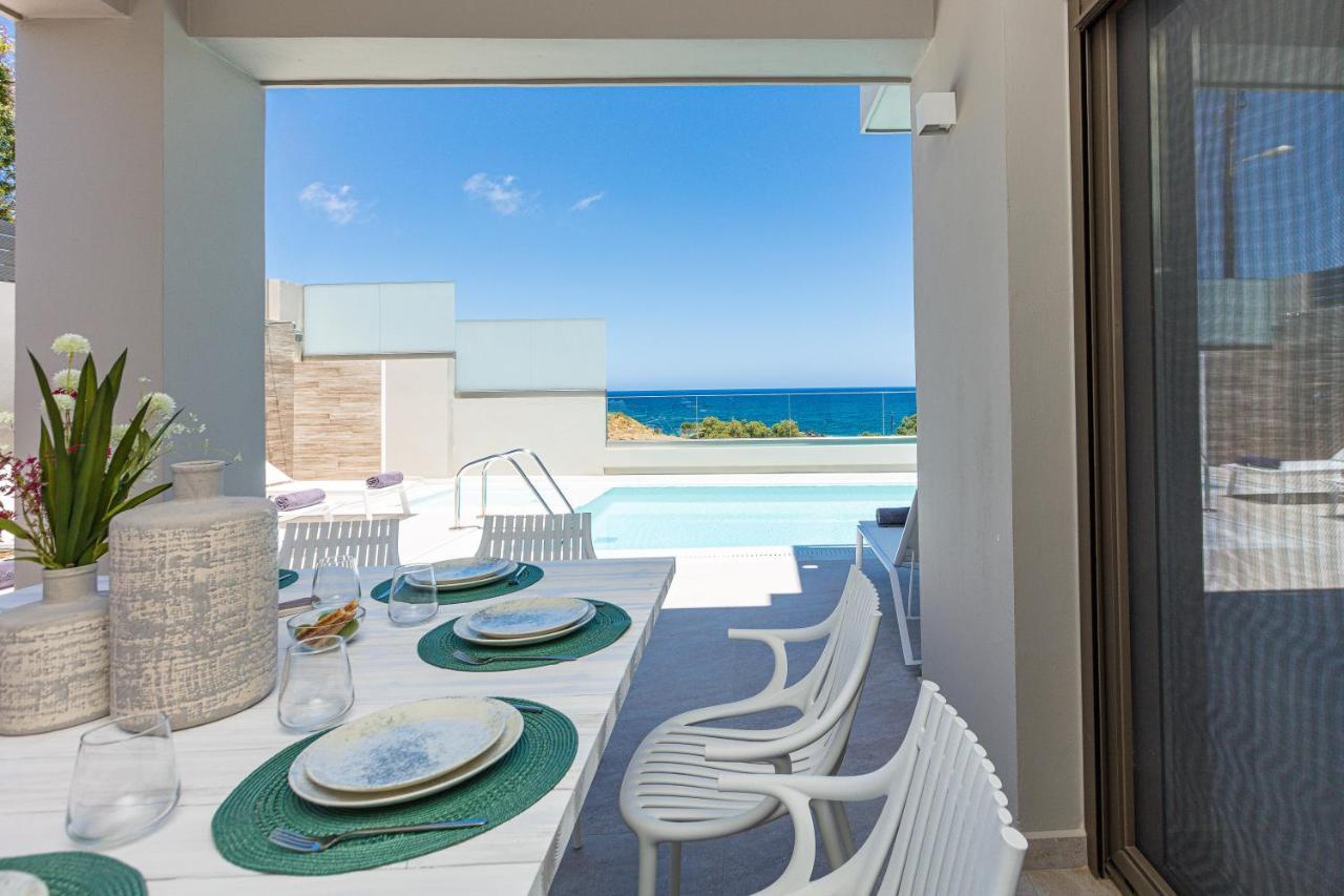 Lagoon Seaside Villa, Sumptuous Retreat,By Thinkvilla Pánormos المظهر الخارجي الصورة