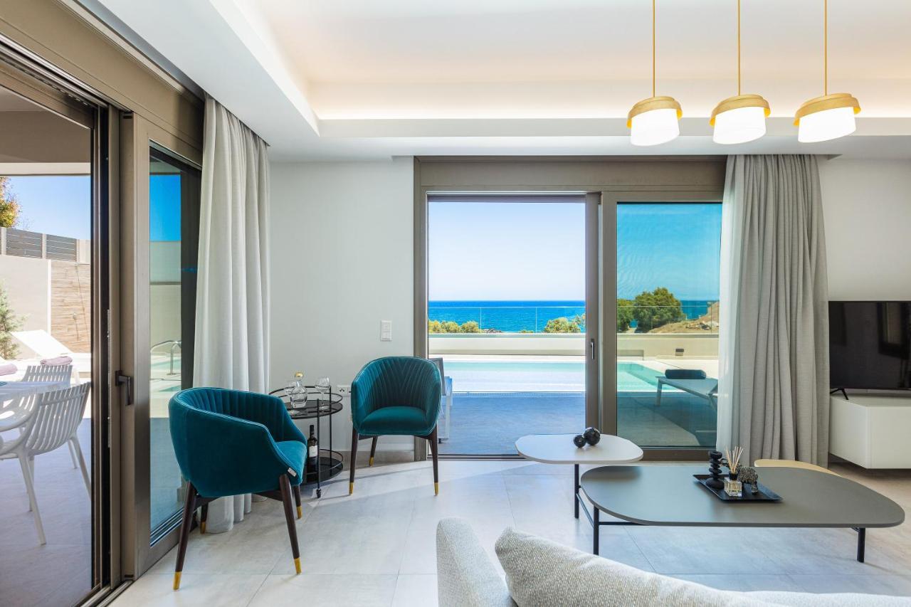Lagoon Seaside Villa, Sumptuous Retreat,By Thinkvilla Pánormos المظهر الخارجي الصورة